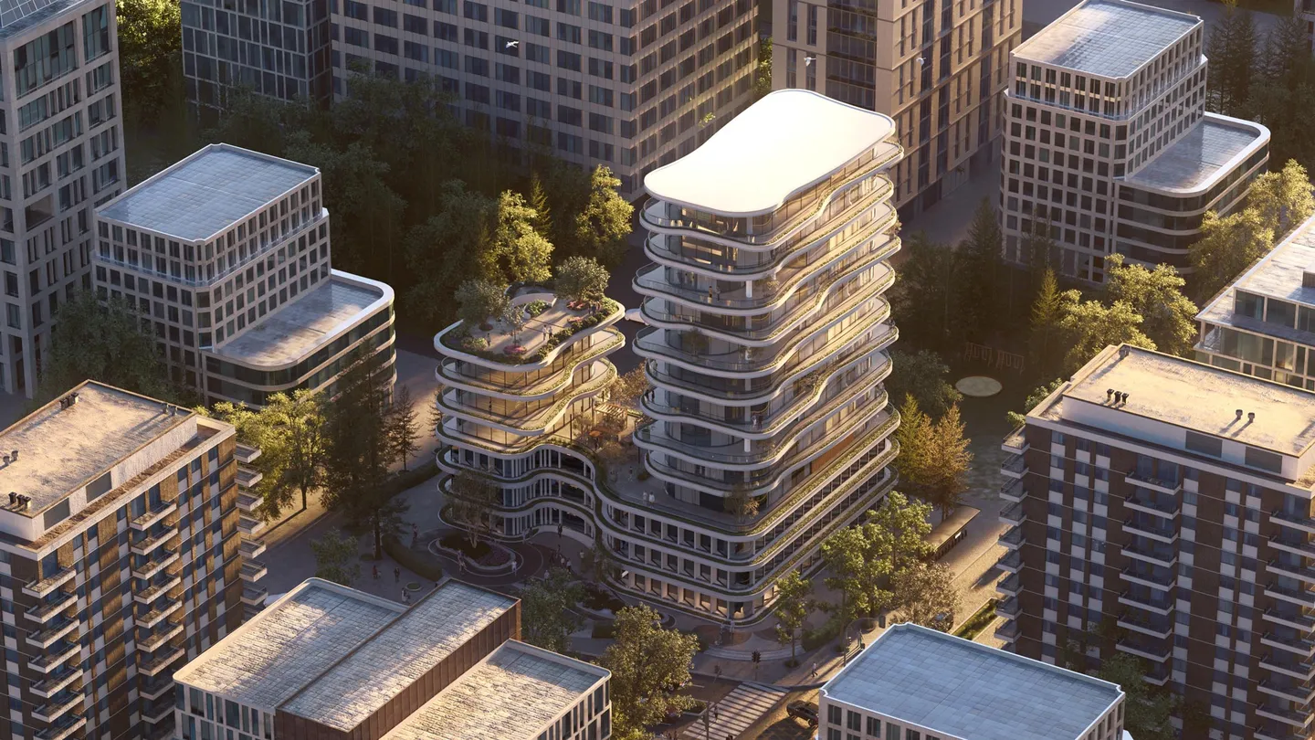Architectural visualization rendered in Lumion